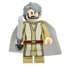 Luke Skywalker Last Jedi Star Wars Custom minifigure movie building toy figure