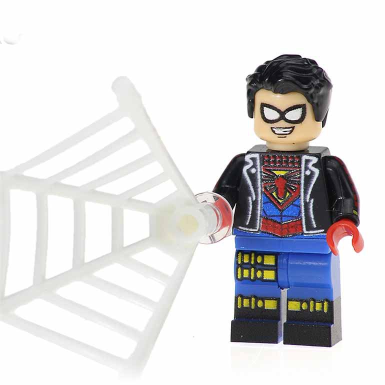 Spider-Boy Spider-Man Marvel Custom minifigure movie building toy figure