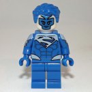 Electric Blue Superman DC Custom minifigure movie building toy figure