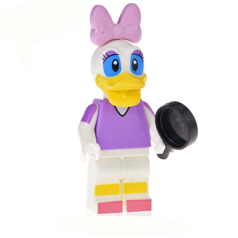 Daisy Duck Disney Custom minifigure movie building  Cartoon toy figure