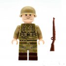 US Soldier WW2 Pacific custom minifigure movie building  Army toy figure