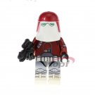 Red Snowtrooper Star Wars Custom minifigure movie building toy figure