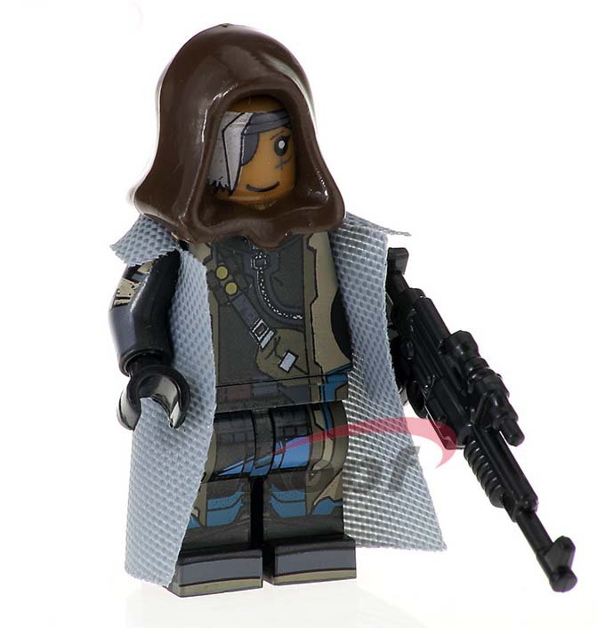 Anna Overwatch Game Custom minifigure movie building toy figure