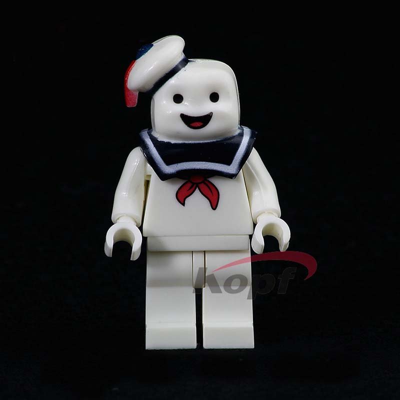 Stay Puft Marshmellow Man Custom minifigure movie building Ghost Busters toy figure