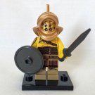 Roman Gladiator soldier Custom minifigure building army castle knight toy figure