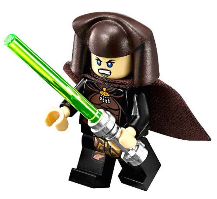 Luminara Jedi Star Wars Custom minifigure movie building toy figure