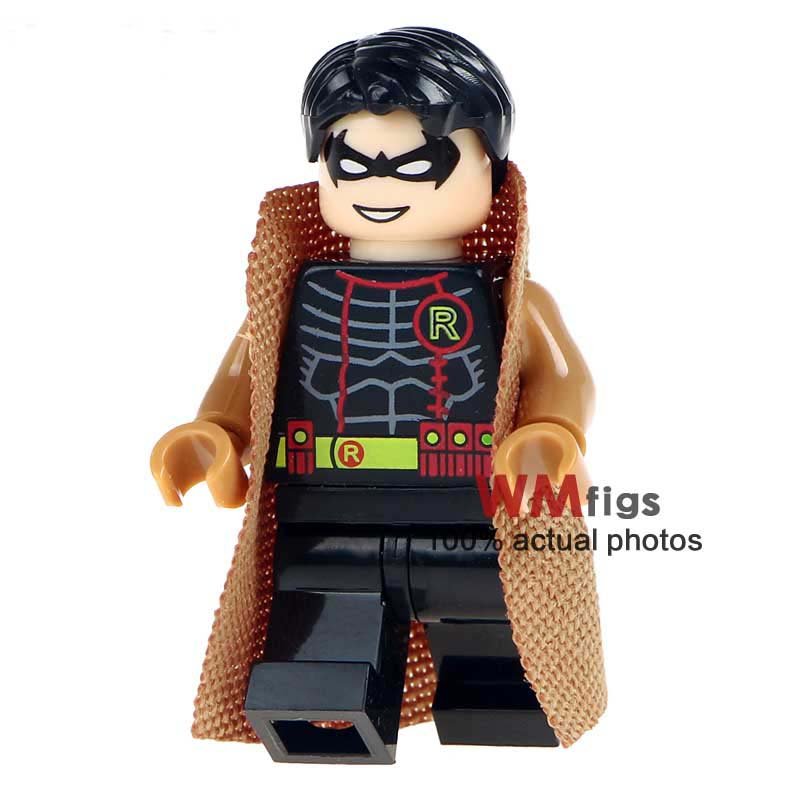 Red Robin Batman DC  Custom minifigure movie building toy figure