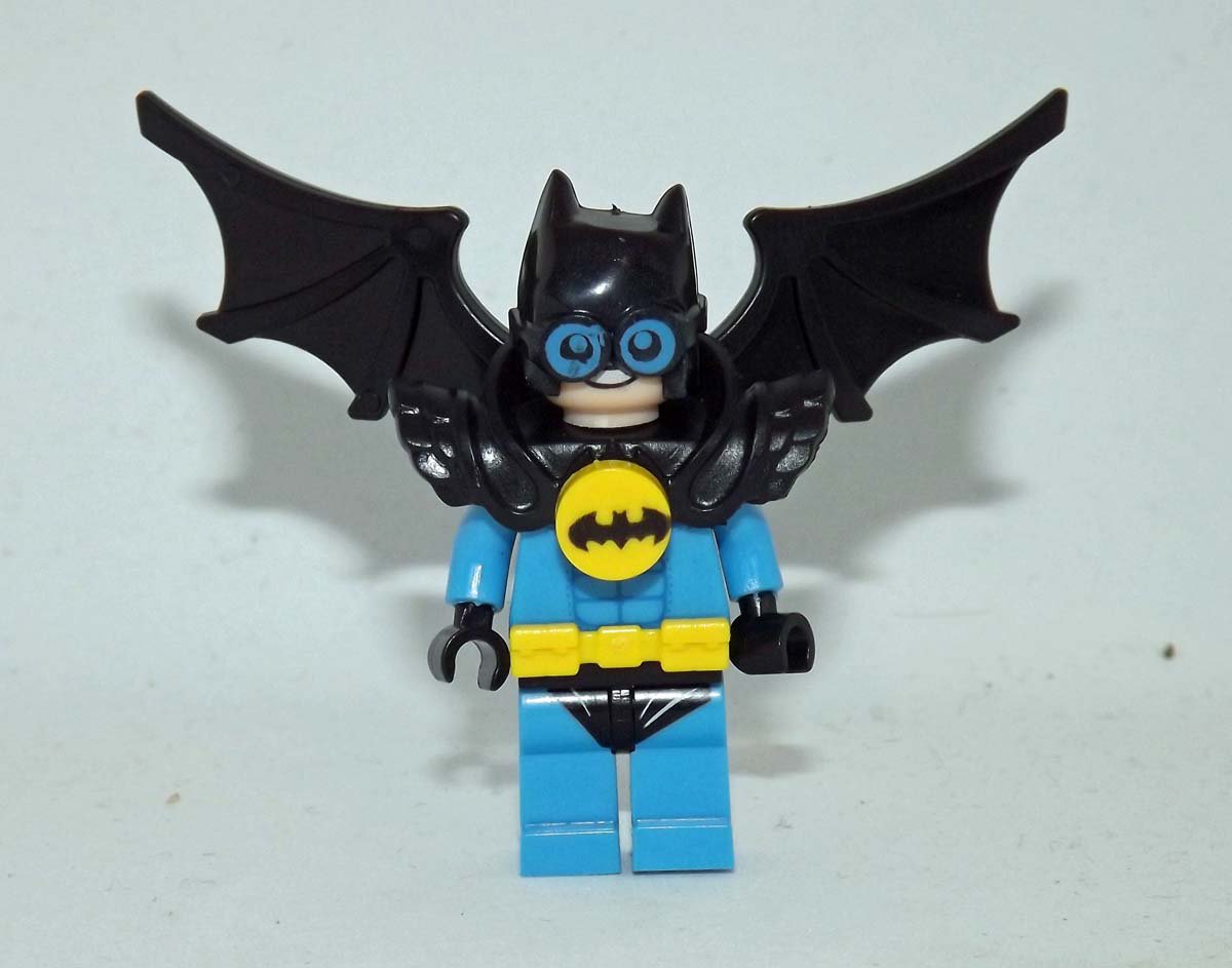 Batman blue with wings DC  Custom minifigure movie building toy figure