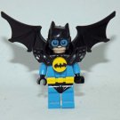 Batman blue with wings DC  Custom minifigure movie building toy figure