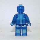 Clear blue DIY Custom minifigure movie building toy figure