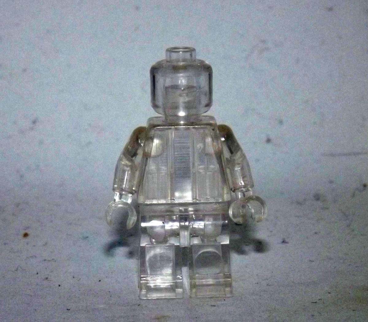 Clear ice DIY Custom minifigure movie building toy figure