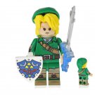 Zelda Link Nintendo Game Custom minifigure movie building toy figure