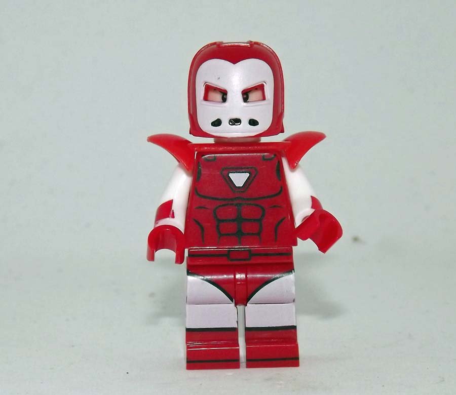 Classic comic Iron-Man Marvel Custom minifigure building movie toy figure!