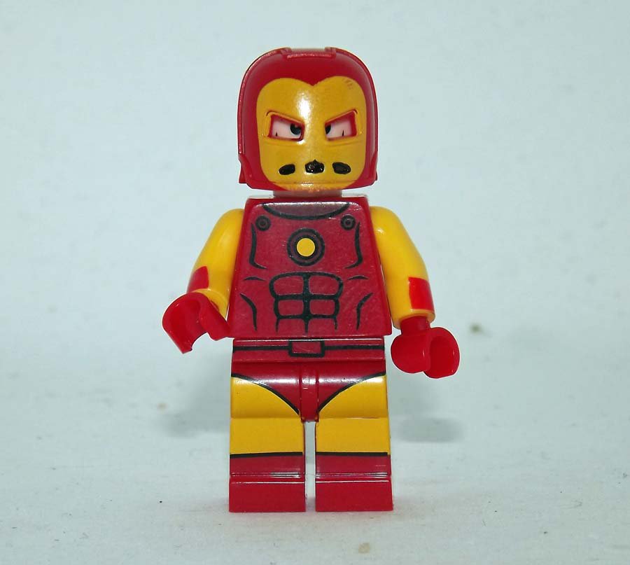 Classic comic Iron-Man Marvel Custom minifigure building movie toy figure!!