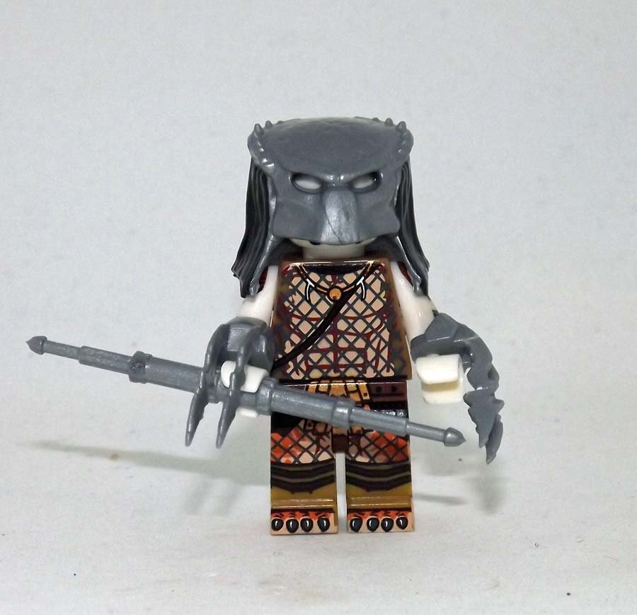 Alien Predator type 3 Custom minifigure Horror movie building toy figure