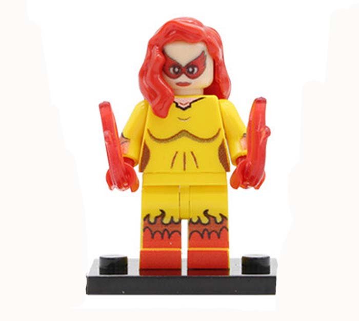 Firestar Spider-Man Marvel Custom minifigure movie building toy figure