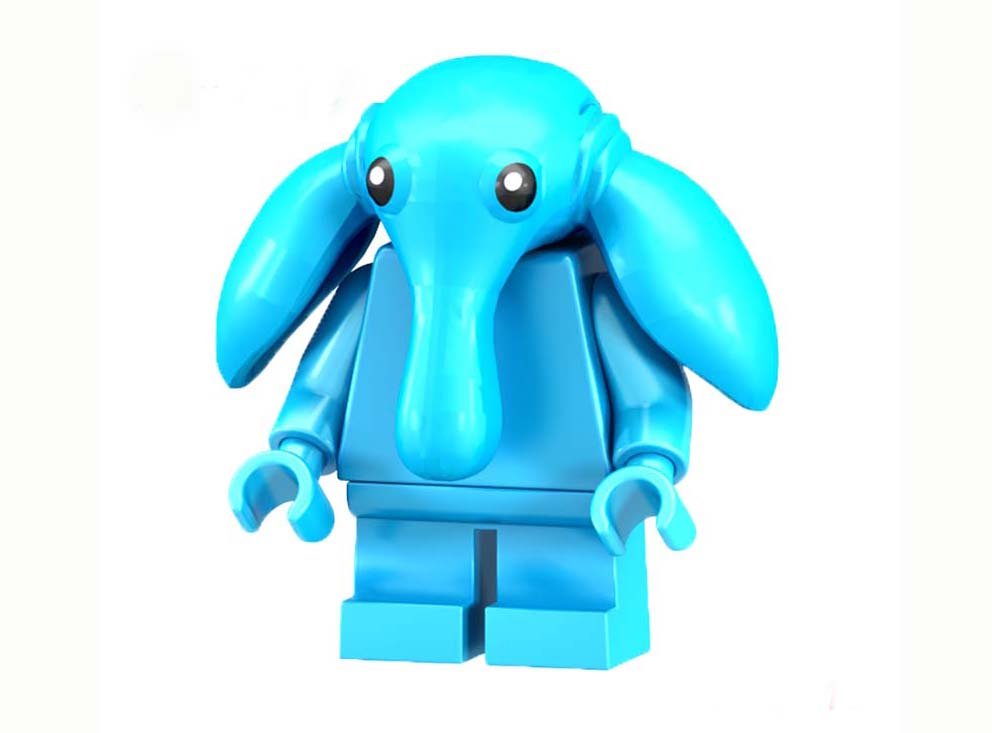 Max Reebo Star Wars Custom minifigure movie Jabba Band building toy figure