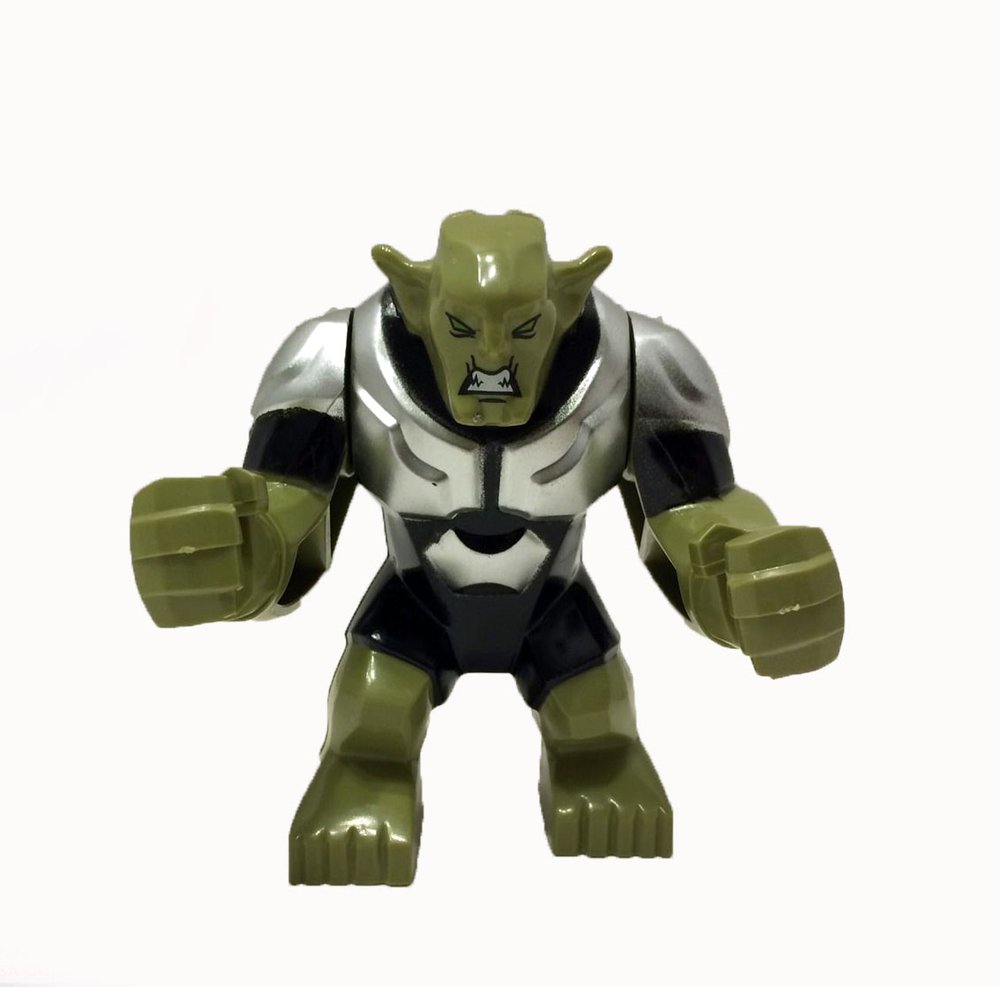 Big Goblin Spider-Man movie Marvel Custom minifigure movie building toy figur!