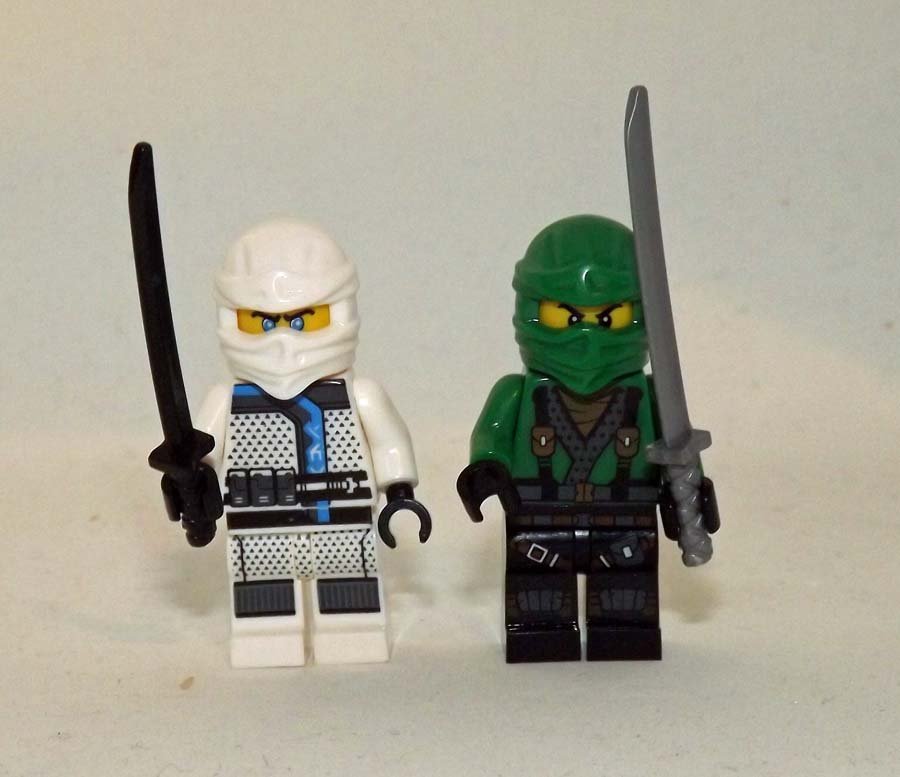 Zane & Lloyd Ninjago Custom minifigure movie building toy figure