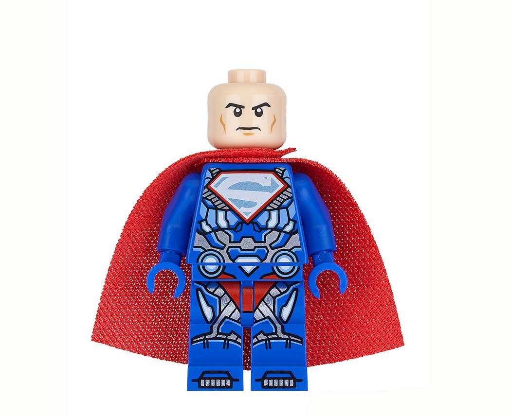 Lex Luthor Superman DC Custom! minifigure movie building toy figure!