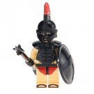300 Greek Spartan soldier Custom minifigure Comic movie building silver army toy figure