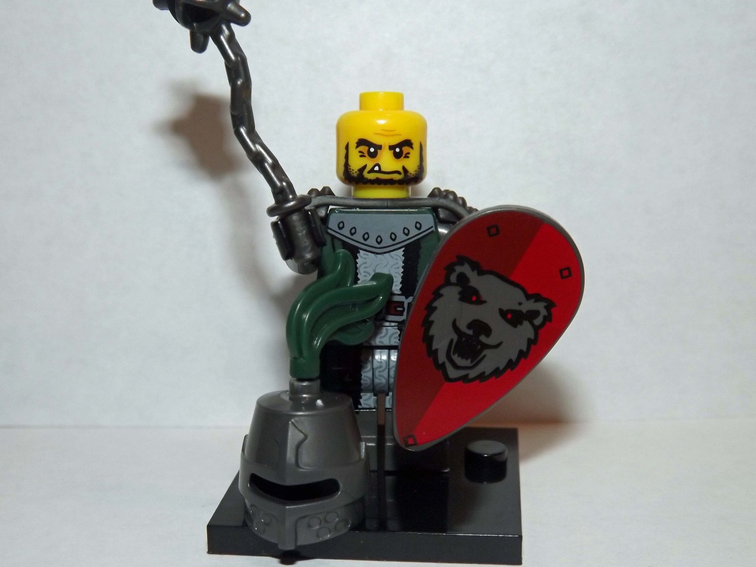 Castle Knight Wolf soldier Custom minifigure building army castle knight toy figure