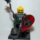 Castle Knight Wolf soldier Custom minifigure building army castle knight toy figure