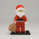 Santa Claus Custom minifigure Christmas Comic movie building toy figure