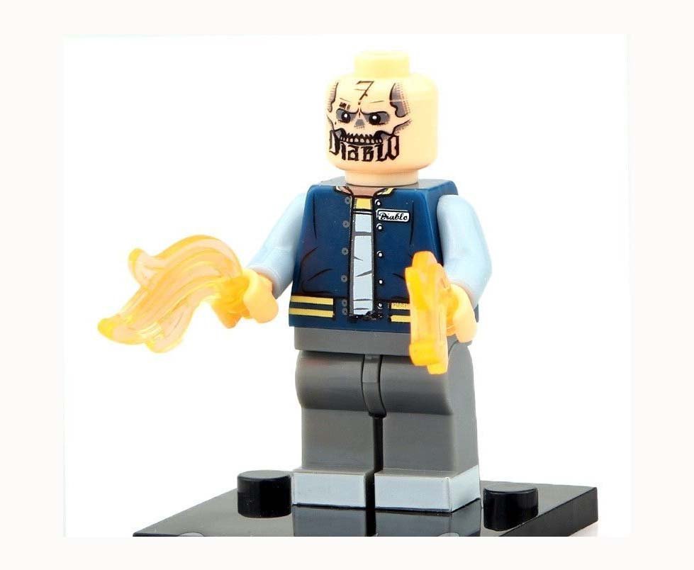 El Diablo Chato DC Custom! minifigure movie building toy figure!