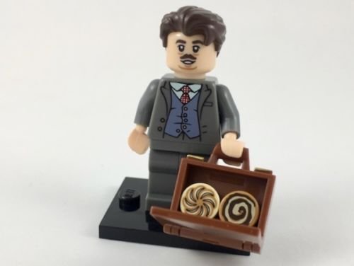 Jacob Kowalski Harry Potter Custom minifigure movie building toy figure
