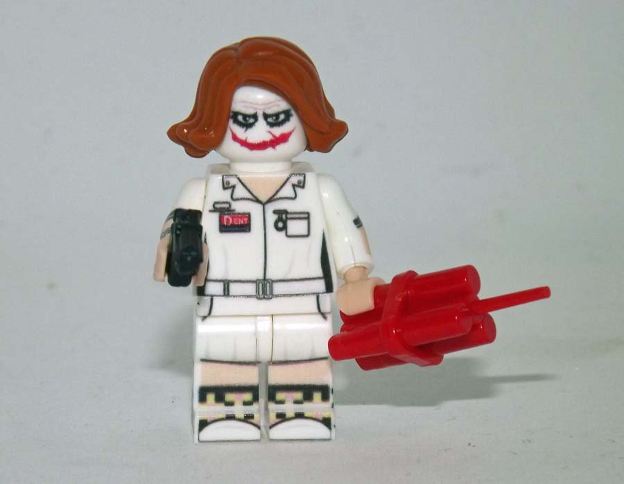 Joker Nurse Batman DC Custom minifigure cartoon movie! building toy figure!!!