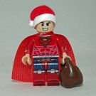 Superman Santa DC Custom minifigure Christmas Comic movie building toy figure