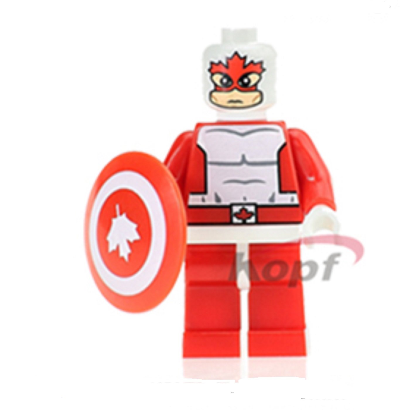 Captain Canuckl Custom! minifigure Comic version building toy! figur!