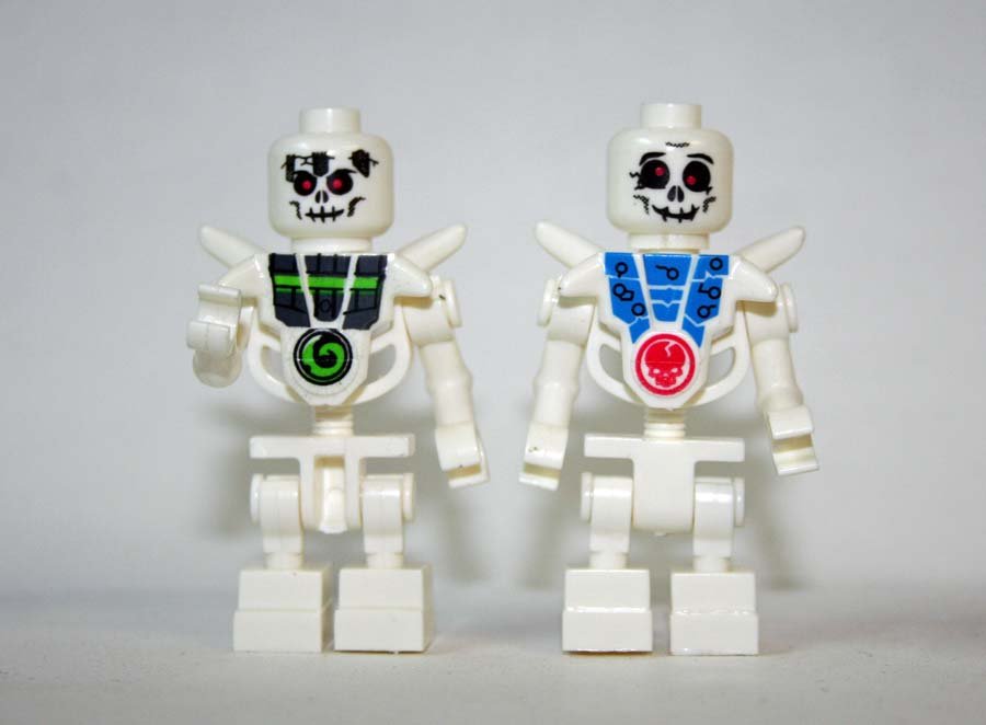 Skeleton Monster set Custom minifigure horror movie building toy figure