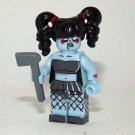 Zombie Girl Walking Dead Custom minifigure HBO TV Show Horror movie building toy figure!