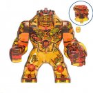 Big Fire elemental infinity gauntlet Marvel Custom minifigure movie building toy figure!!