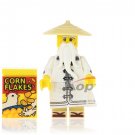 Sensei Wu Custom minifigure movie building toy figure tv show toy!