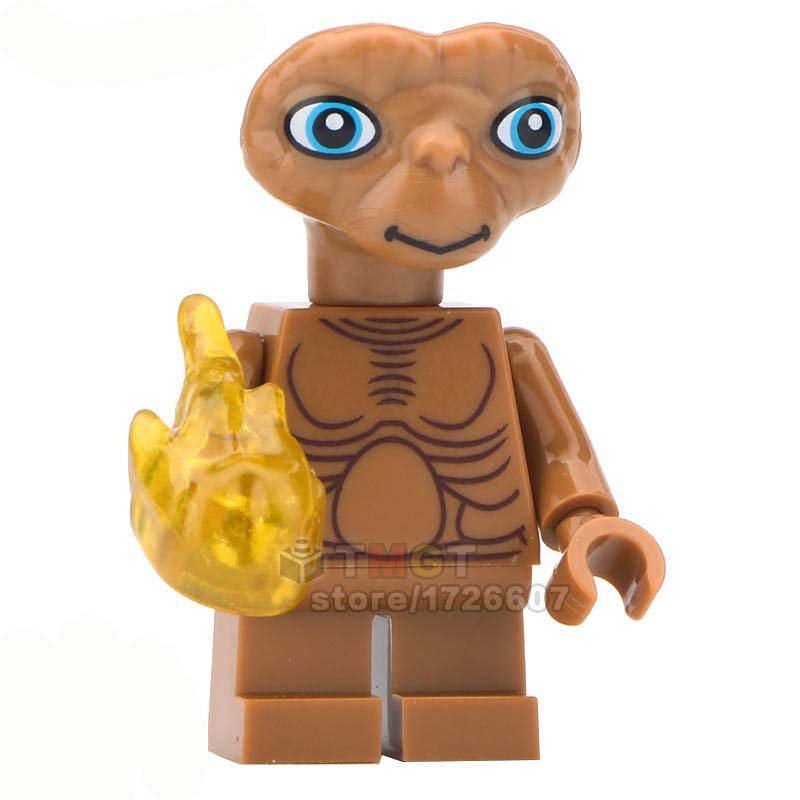 E.T. extra terrestrial  Alien Custom minifigure Horror movie building toy figure!