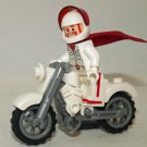 Duke Caboom with motorcycle Toy Story 4 Custom minifigure Pixar movie building Pig toy figure