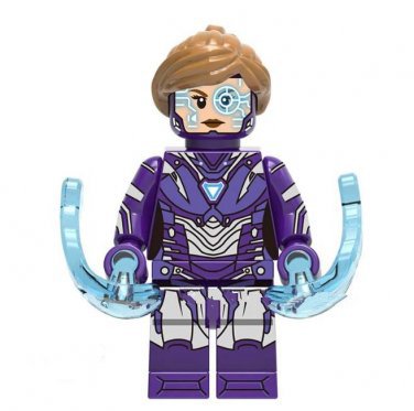 Pepper Potts Iron-Man  Marvel Custom minifigure building movie toy figure!!!