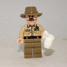 Sheriff Hopper minifigure Stranger Things tv show horror movie building toy figure