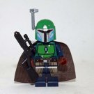 the Mandalorian Green  Star Wars TV Custom minifigure movie building toy figure