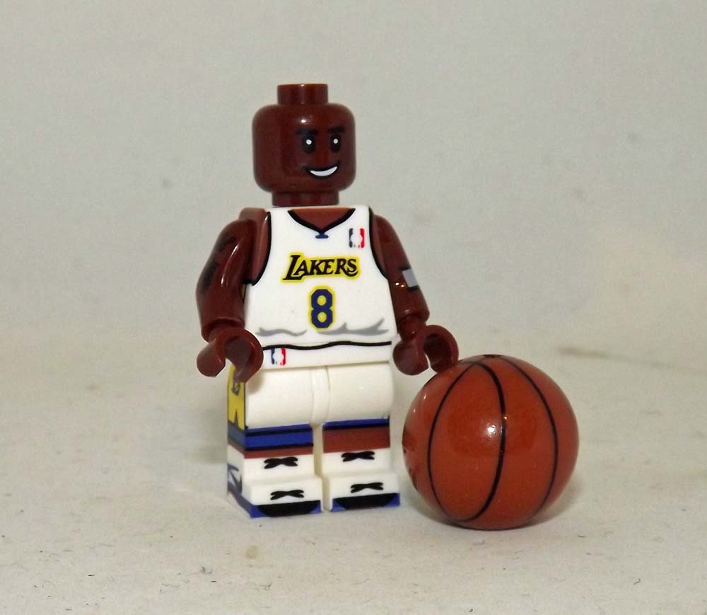 Kobe Bryant Basketball Custom minifigure movie building toy figure