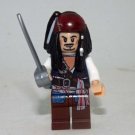 Captain Jack Sparrow Pirates of the Caribbean Custom minifigure movie building toy figure