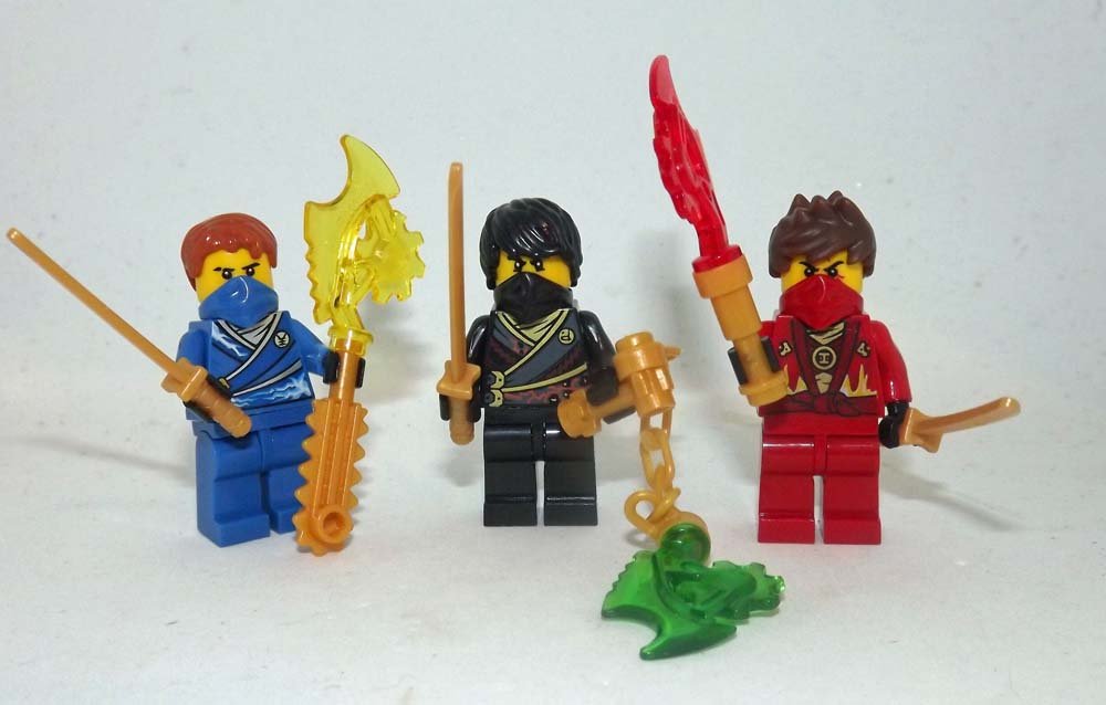 ninjago rebooted set Custom minifigure movie building toy figure tv show toy!