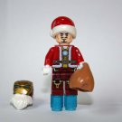 Iron-Man Santa Christmas Marvel Custom minifigure building movie toy figure!!!