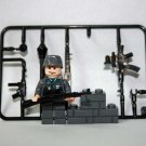 German Soldier WW2 minifigure sniper and weapons building Army toy figure