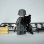 German Soldier WW2 minifigure flamethrower and weapons building Army toy figure