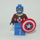 Captain America WW2 Marvel! Custom minifigure movie building toy figure!