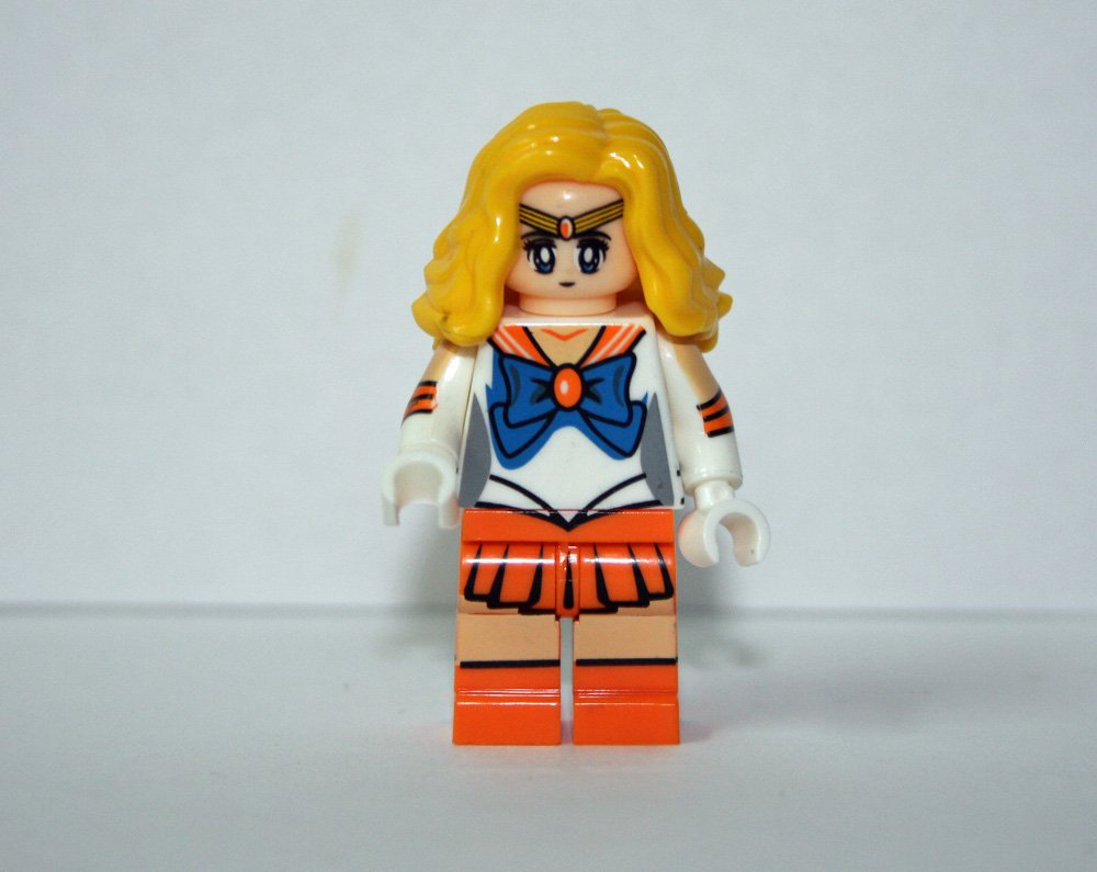 Sailor Moon Venus Cartoon Custom minifigure movie building toy figure